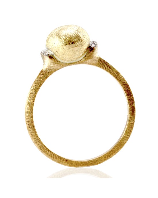 Nanis Dancing in the Rain Collection Pave Diamond Accents Ring in 18K Gold